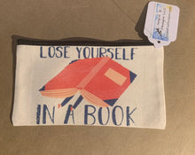 Load image into Gallery viewer, Canvas zipper pouch