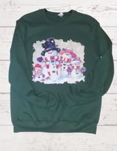 Load image into Gallery viewer, Snowman Family