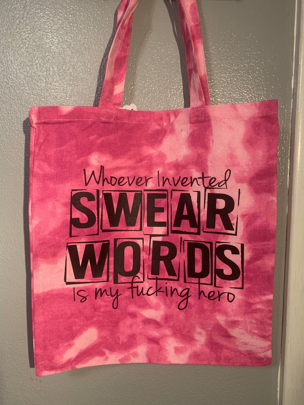 Canvas Tie-Dyed Bag