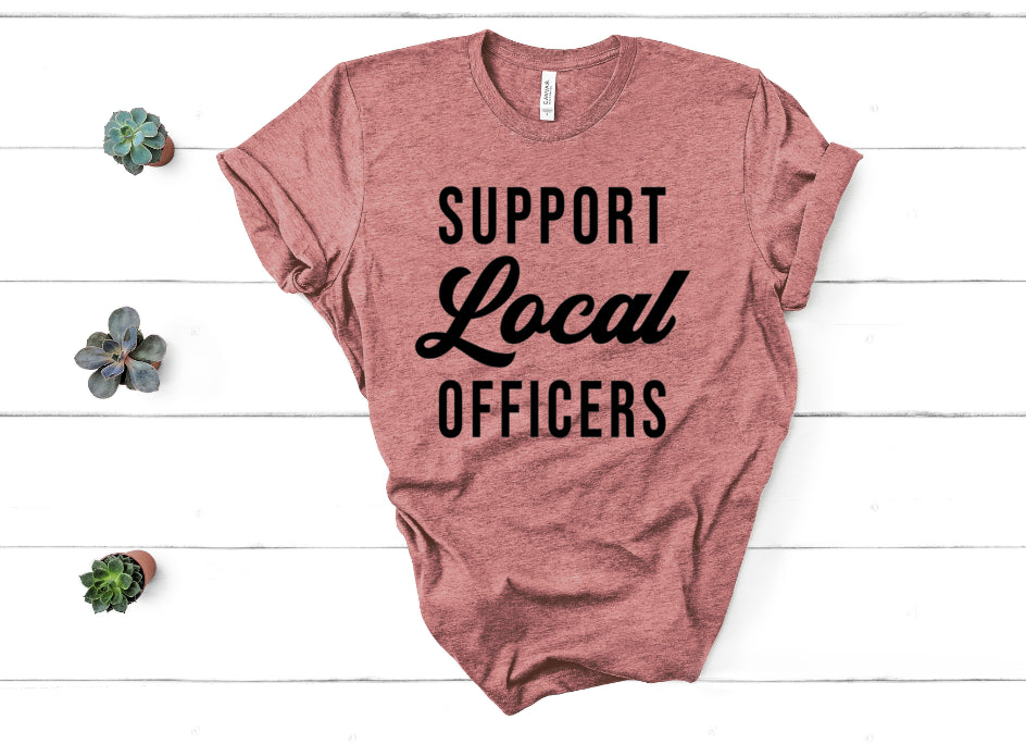 Support local officers